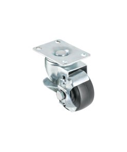Rodaja hule 3', placa giratoria con freno, buje, 60kg