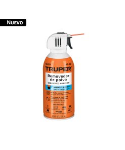 Removedor de polvo (aire comprimido) de 330 ml, TRUPER