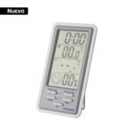 Termómetro digital con sensor de humedad, higrómetro,VOLTECK