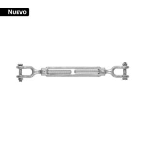 Tensor forjado 1/2' quijada - quijada, galvanizado, FIERO