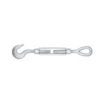 Tensor forjado 3/4 x 6' ojo - gancho, galvanizado, FIERO