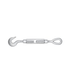 Tensor forjado 3/4 x 6' ojo - gancho, galvanizado, FIERO