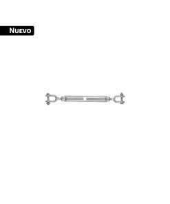 Tensor forjado 3/8' quijada - quijada, galvanizado, FIERO