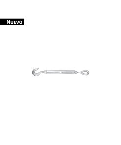 Tensor forjado 3/8 x 6' ojo - gancho, galvanizado, FIERO