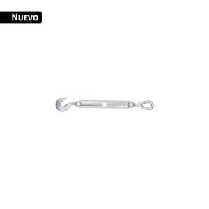 Tensor forjado 3/8 x 6' ojo - gancho, galvanizado, FIERO