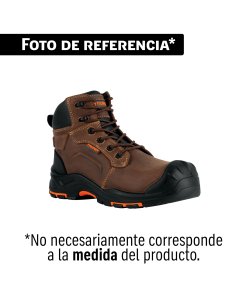 Bota de seguridad café, #23 casquillo de aramida, TRUPER