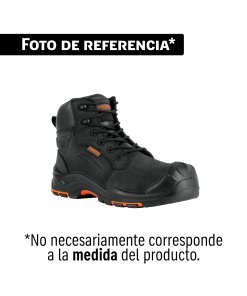 Bota de seguridad negra, #23 casquillo de aramida, TRUPER