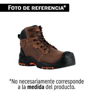 Bota de seguridad café, #24 casquillo de aramida, TRUPER