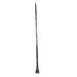 Barreta de Acero 1.50 m x 7/8" (22 mm) con Punta y Cincel para Excavar y Trabajos del Campo